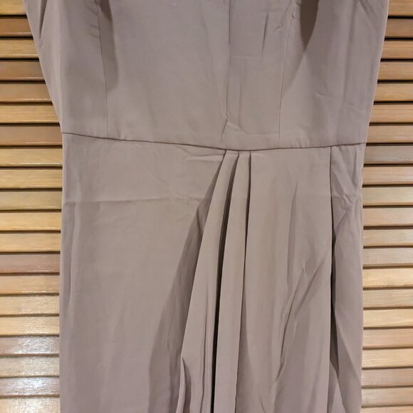 NWT LULUS Midi Dress Size Medium Mauve Purple Spaghetti Sheath Classy Cocktail - Picture 3 of 9